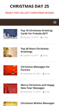 Mobile Screenshot of christmasday25.com